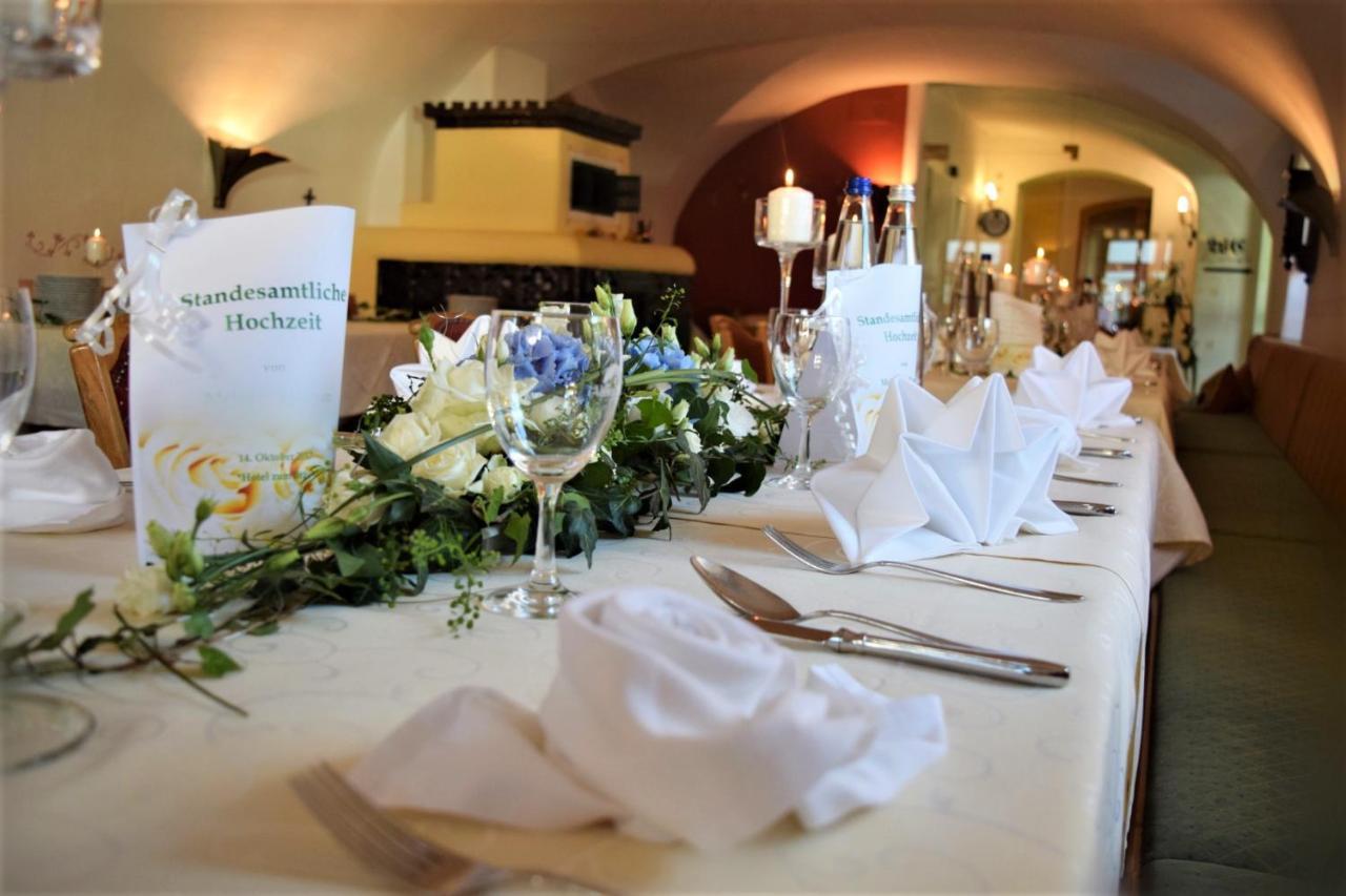 Hotel Zum Braeu คินดิง ภายนอก รูปภาพ
